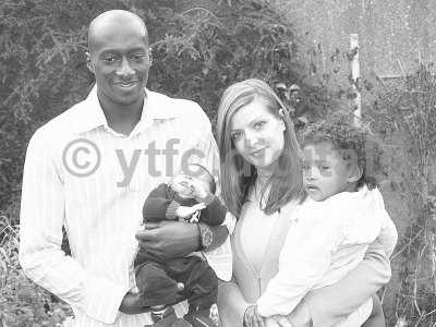 Abdoulai Demba and his family