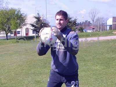 Steve Collis pictured on the training ground