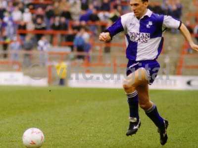 Tony Pounder in his Bristol Rovers days