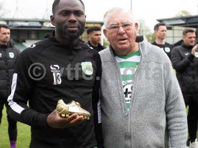 Andy Stone Memorial Trophy for Top Scorer – Francois Zoko