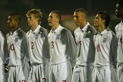 England Under 18's v Holland Under 18's