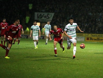 FA Cup -Yeovil Town v Accrington Stanley