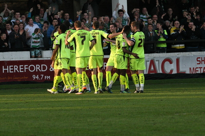 FA Cup - Hereford United v Yeovil Town